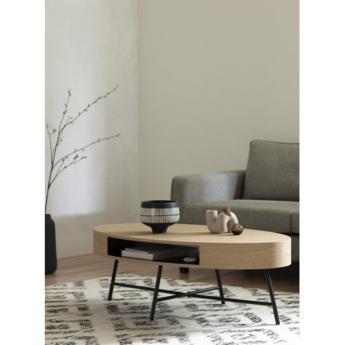Oval Wood Coffee Tables You'll Love | Wayfair